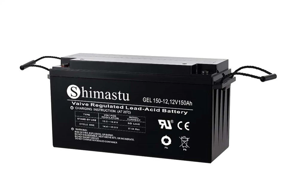 12V 150Ah GEL roj teeb
