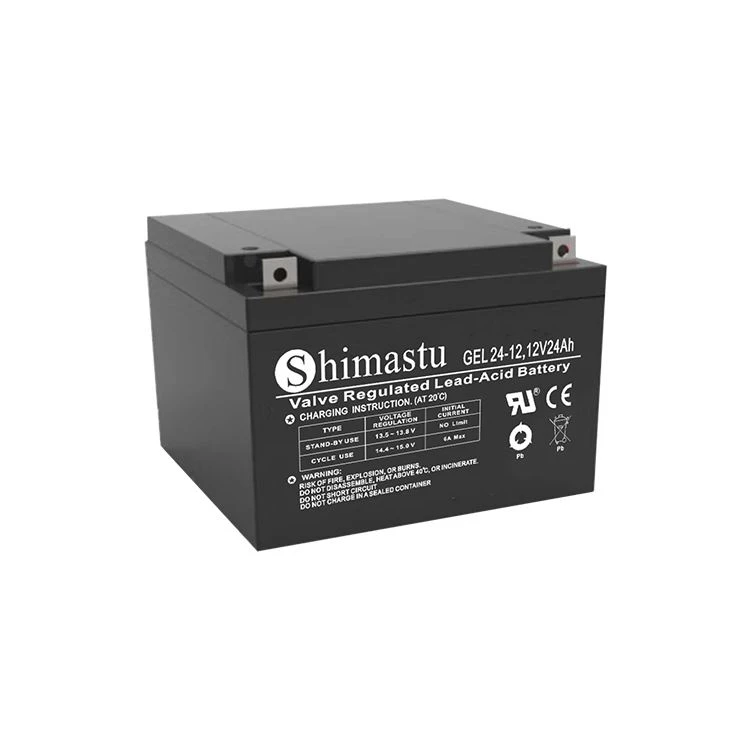 12V 24Ah GEL roj teeb