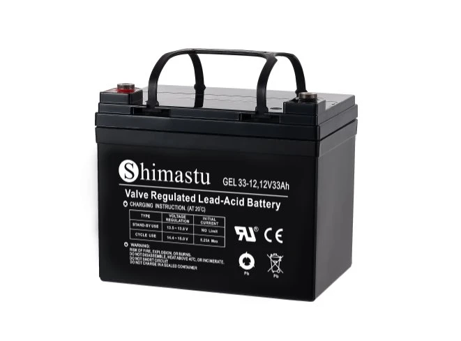 12V 33Ah GEL roj teeb