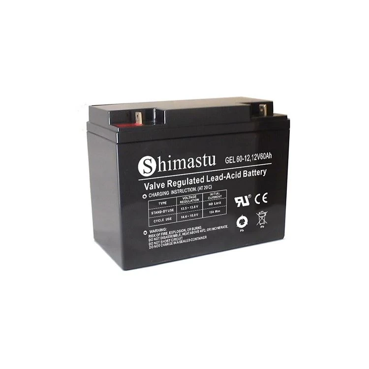 12V 60Ah GEL roj teeb