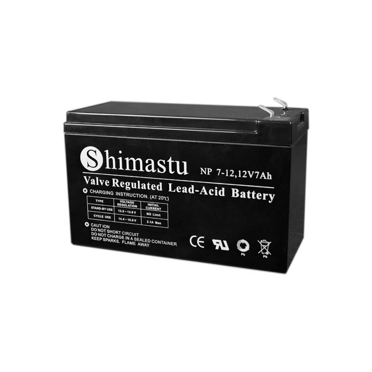12V7Ah Roj teeb rau Tswb System