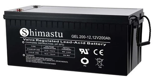 200 Amp GEL roj teeb