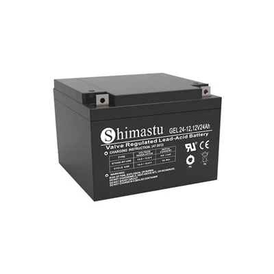12V 24Ah GEL roj teeb