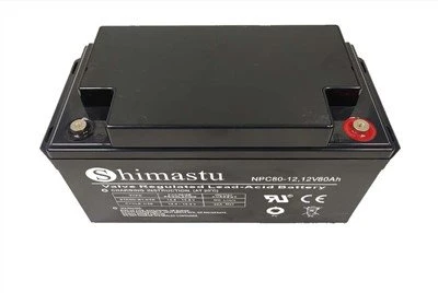 12V 80Ah Deep Cycle Roj teeb